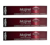L'OREAL PROFESSIONNEL - Coloration D'Oxydation Permanente - Éclaircit Jusqu'à 3 Tons - Couleur Intense - Couvre jusqu'à 100% Des Cheveux Blancs - Majirel - Blond Clair Doré 8.3 - 3x50ml