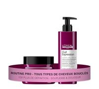 L'OREAL PROFESSIONNEL - Duo Curl Expression - Tous Types de Cheveux Bouclés - 12x plus de Définition - Hydratation Intense - Souplesse & Douceur - Masque + Crème-en-Gelée