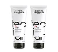 L'Oréal Professionnel, Gel Sculpture Fix Max, Force 6, Fixation Extrême & Tenue Longue Durée, Fini Brillants, Aucun Résidu, Non gras & Non Collant, Tecni Art 200 ml lot de 2