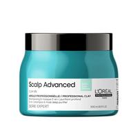 L'Oréal Professionnel Paris Scalp Advanced Anti-Oiliness 2-In1 Shampoo & Mask Deep Purifer Clay 500ml