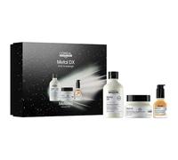 LOreal-Professionnel-Paris Soin-des-cheveux Serie-Expert-Metal-DXÉdition limitéeTrio Geschenkset Meteora Metal DX Professional Shampoo 300 ml + Metal DX Professional Mask 250 ml + Metal DX Concentrate
