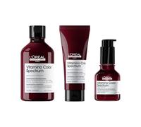 L'OREAL PROFESSIONNEL - Routine Pour Cheveux Colorés - Vitamino Color Spectrum - Préserve la Couleur - +98% de Force - Brillance Miroir - Shampoing (300ml) + Soin Concentré (200ml) + Sérum (50ml)