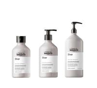 Shampooing Argent Anti-Jaunissement Pour Chreveux Gris Et Blancs - Loreal Professionnel Serie Expert Magnesium Silver Shampoo 500 ml