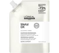 L'oréal Professionnel Shampooing Pour Tous Les Types De Cheveux, Prévient La Casse Et Les Changements De Couleur, Plus De Brillance, Série Expert, Metal Dx Shampooing À Recharger, 500 Ml[Z488]