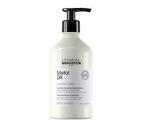 L'Oréal Professionnel Shampooing Tous Types de Cheveux Anti-Cassement Nourrissant, Doux, Hydratant & Brillance avec Glicoamine Série Expert Metal DX Shampooing 500 ml