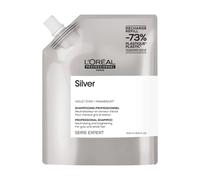 L'Oreal Recharge Shampooing Silver 500ml - Anti-jaune pour cheveux blancs ou gris