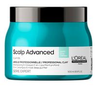 L'Oréal Professionnel Paris Scalp Advanced Anti-Oiliness 2-In1 Shampoo & Mask Deep Purifer Clay 500ml