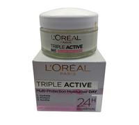 L'Oréal Triple Actif Multi Protection Hydrater 50ml Jour Crème Sec / Sensible