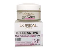 L'Oréal Triple Actif Multi Protection Hydrater 50ml Jour Crème Sec / Sensible