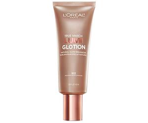 L'OREAL - True Match Lumi, Glotion Natural Glow Enhancer, Medium - 1.35 fl. oz. (40 ml), Poudre, bronze