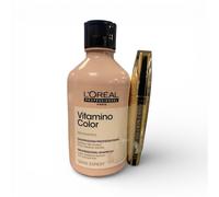 L'Oréal Vitamino Coloris Shampooing 300ml + Volume Million Lashes Mascara Noir