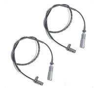 LoreenCar Lot de 2 capteurs de vitesse de roue arrière ABS pour BMW Série 1 et 3 E81 E82 E87 E88 E90 E91 E92 E93, 34526762466 Capteur ABS de rechange gauche droite