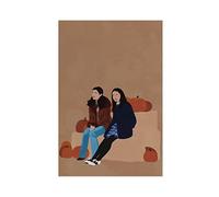 Lorelei And Rory Gilmore Girls Poster TV Poster sur toile Décoration murale pour salon, chambre à coucher, style sans cadre, 50 x 75 cm