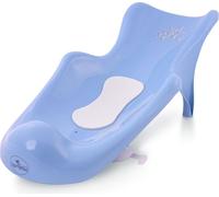 Lorelli Baby Transat de bain Tapis de bain dès la naissance, pieds à vide, antidérapant bleu étoiles