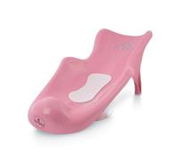 Lorelli Baby Transat de bain Tapis de bain dès la naissance, pieds à vide, antidérapant rose étoiles