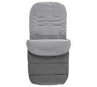 Lorelli Chancelière d'hiver pour bébé - 95 x 48 cm - Sac thermique - Manchon universel pour l'hiver - Gris