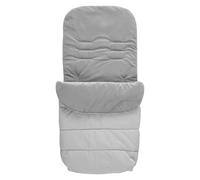 Lorelli Chancelière pour bébé pour poussette, chancelière d'hiver, 95 x 48 cm, sac thermique, manchon universel pour l'hiver, chancelière pour bébé pour buggy (gris clair)