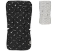 Lorelli Housse de siège pour poussette, universelle, bande élastique, ouvertures de ceinture supplémentaires noir