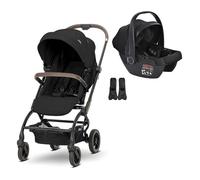 LORELLI - Poussette Duo Makaya + Siège auto Aria Noir