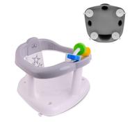 Lorelli Siège de Bain Panda, Support Ergonomique avec Dossier Haut, Base Antidérapante, Plastique, 33 x 33 x 25 cm, pour Bébés 7-16 Mois
