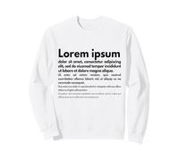 Lorem Ipsum | Phrases Latines, Design Graphique, copywriting Sweatshirt