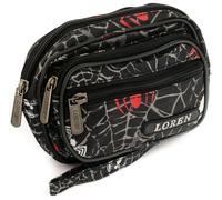 Loren | Pochette pour homme, Sensationnel, pratique, en matière résistante, noir, 16x11 cm