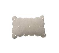 Lorena Canals Coussin Lavable Biscuit Blanc, Ivoire -100% Coton Remplissage: 100% Polyester- 25x35 cm