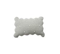 Lorena Canals Coussin Lavable Biscuit Gris Clair, Ivoire -100% Coton Remplissage: 100% Polyester- 25x35 cm