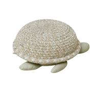 Lorena Canals Panier enfant Tortue Olive Ivoire Naturel 22 x 25 x 10 cm