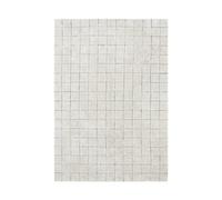 Lorena Canals - Tapis Lavable en Machine Motifs Carreaux Design Mosaic - Design - Géométrique - Caramel - Dimensions: 160 x 120 CM