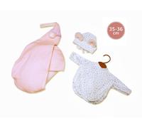 Lorens M635-66 Vêtements pour bébé poupée nouveau-né 35-36 cm