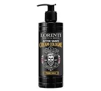 Lorenti Crème après-rasage Cologne de qualité barbier guérit la peau, nourrit, odeur longue durée et calme les brûlures - Pour tous les types de peau 40 ml (or premium)