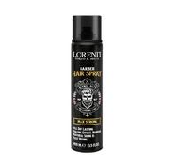 Lorenti Laque pour cheveux de barbier | Maximum Strong | Soin nourrissant toute la journée effet lastinng et volume & brillance naturelle et séchage rapide 400 ml