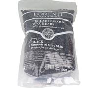Lorenti Professiona Perles de cire dure noire - 1000 g - Épilation indolore de tout le corps et du visage - Végétalien - Cire 100 % naturelle avec moins de douleur - Pour homme et femme - Perles