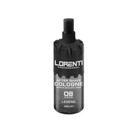 LORENTI Professional After Shave Cologne 08 Code Legend 400 ml - Barber Cologne & Eau de Rasage Homme Eau de Cologne Après-Rasage Spray pour Homme - Rafraîchissant & Nourrissant