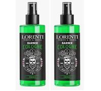 LORENTI TOKYO & SEOUL Eau de Cologne pour barbier 150ml ENERGY | Spray après-rasage pour homme | Parfum de rasage pour homme - Barber Eau de Cologne | Rafraîchissant et nourrissant - EDC (Lot de 2)