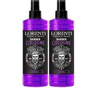 LORENTI TOKYO & SEOUL Eau de Cologne pour barbier 400 ml ETERNAL | Spray après-rasage pour homme | Parfum de rasage pour homme - Barber Eau de Cologne | Rafraîchissant et nourrissant - EDC (Lot de 2)