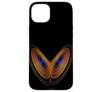 Lorenz Attractor Inspired « Owl Face » Coque pour iPhone 15 Plus