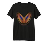 Lorenz Attractor Inspired « Owl Face » T-Shirt Haut de Gamme