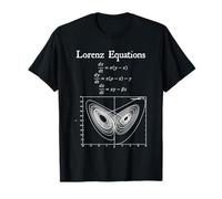Lorenz Equations Chaos Butterfly Physique Professeur de mathématiques Nerdy T-Shirt