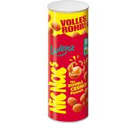 Lorenz NicNacs Plein tube Cacahuètes enrobées de pâte croustillante 333g
