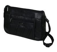 Lorenz Sac à main en cuir # 1968 - Noir - noir,