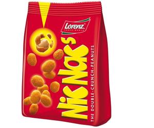 Lorenz Snack World Nic Nac's Lot de 3 sachets de 125 g