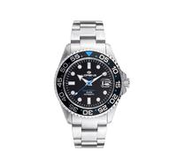 Lorenz Tako Special Edition 030254GG Montre automatique pour homme en acier inoxydable sous 100 mètres, Noir , Moderne