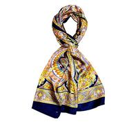 LORENZO cANA seidenschal 50 x 170 cm écharpe 100% soie motif plaisley foulard echarpe designerschal 8907211