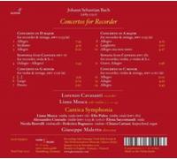 Lorenzo Cavasanti L - J.S. Bach Concertos for Recorder - CD - F4z