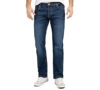 Lorenzo Loren Pantalon jean denim pour homme Look usé Coupe régulière T29 à T44 L30 à L38, 32W / 36L