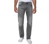 Lorenzo Loren Pantalon jean denim pour homme Look usé Coupe régulière T29 à T44 L30 à L38, 38W / 36L