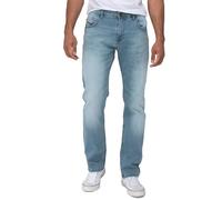 Lorenzo Loren Pantalon jean denim pour homme Look usé Coupe régulière T29 à T44 L30 à L38, 38W / 36L