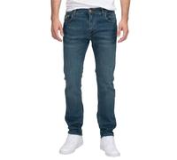 Lorenzo Loren Pantalon jean denim pour homme Look usé Coupe régulière T29 à T44 L30 à L38, 40W / 38L